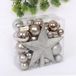 Набор ёлочных украшений «Brilliant fairy tale» 52 предмета, Шампань