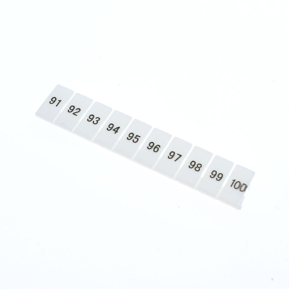 Маркировка для клемм 91-100 (100 шт.)