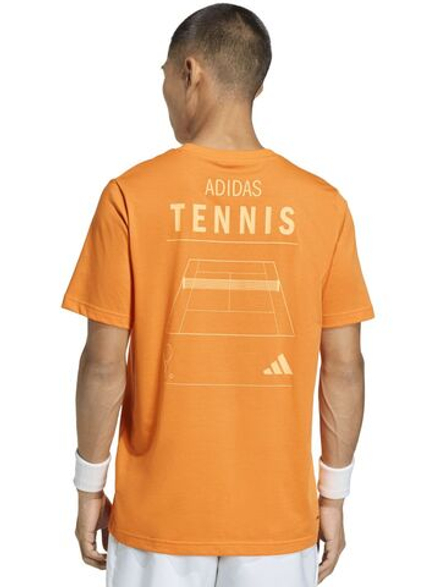 Теннисная футболка Adidas Category Graphic - orange