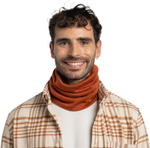 Шерстяной шарф-труба Buff Merino Heavyweight Solid Cinnamon