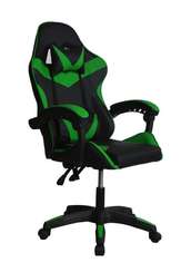 Кресло игровое Gramber Е07 Экокожа черная/Экокожа зеленая