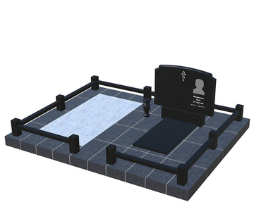 Готовое ритуальное сооружение 3,0м*2,4м (под ключ)