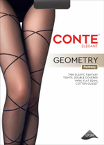 CONTE GEOMETRY Колготки женские