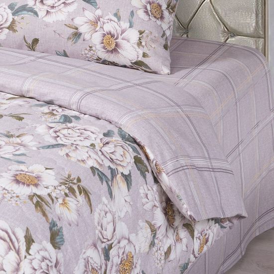 Семейный комплект постельного белья Флоретта бязь Зима-Лето