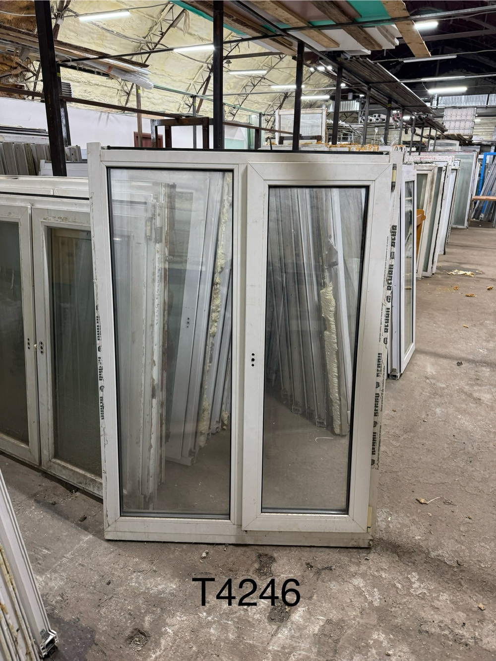 Окно Пластиковое Б/У 153(в) х 114(ш) рехау