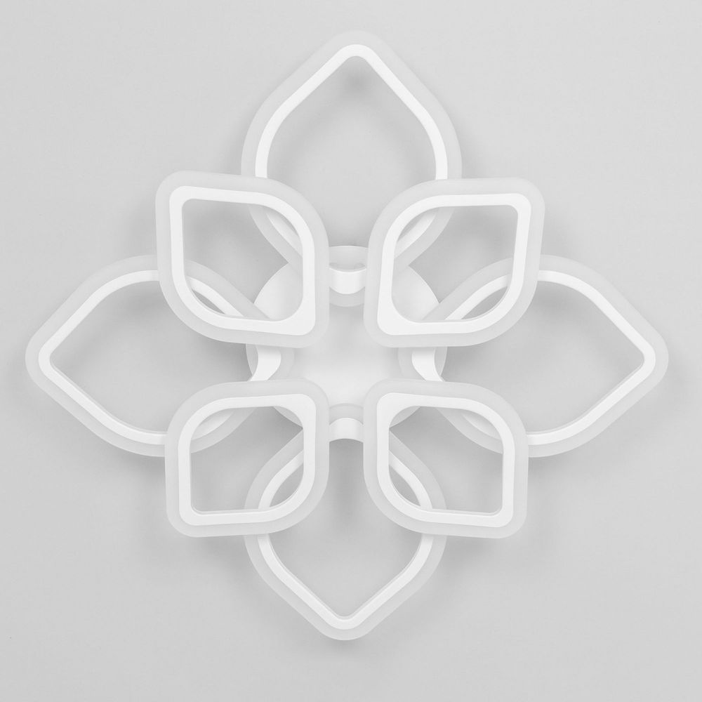 Citilux Ромби CL236180R LED Люстра с пультом Белая