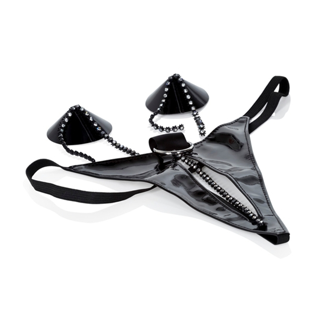 Комплект из трусиков и пестисов Bound By Diamonds