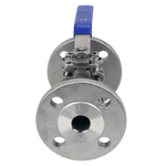 Stainless steel ball valve Elephant BV.F.Fp.T.304.180 580 psi, SS304, full port, flanged connection, with handle