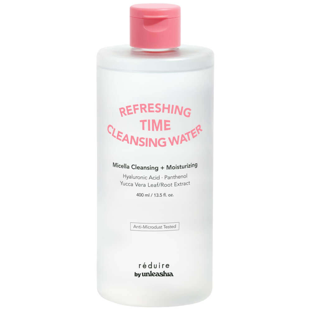 Мицеллярная вода для снятия макияжа Unleashia Reduire Refreshing Time Cleansing Water, 400ml