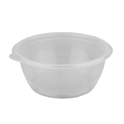 Одноразовые контейнеры для первого 500мл D=144мм Выс:59мм ПП прозрачный (50/300шт)