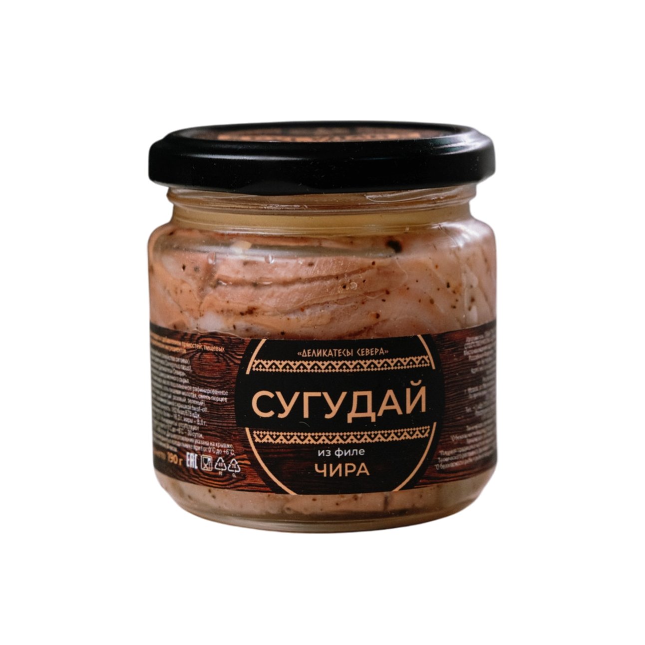 Сугудай из чира филе-ломтики в масле, 190 г