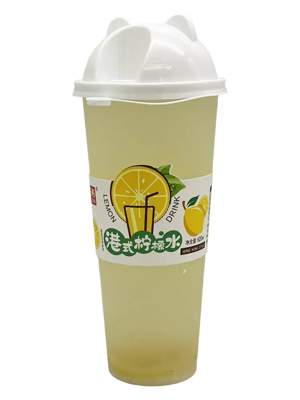 Лимонный напиток с кусочками желе 620 мл