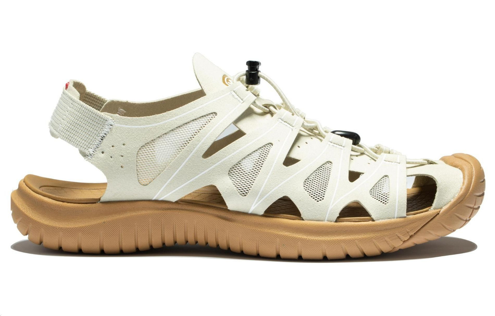 NORTHLAND PROFESSIONAL River Trekking Beach Shoes Slip Resistant And Breathable Sports Sandals Men"s White Brown