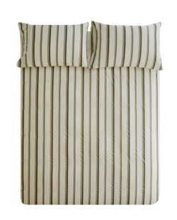 Пододеяльник Zara Home перкаль, хлопок 100%, в полоску, 5185/088
