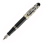 Перьевая ручка Aurora Venezia, black CT, в подарочной коробке