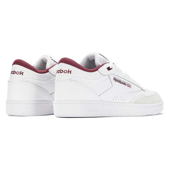 Кроссовки reebok Club C Series для скейтбординга Низких белых оттенков