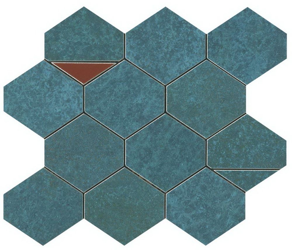 Мозаика ATLAS CONCORDE BLAZE Verdigris Mosaico Nest