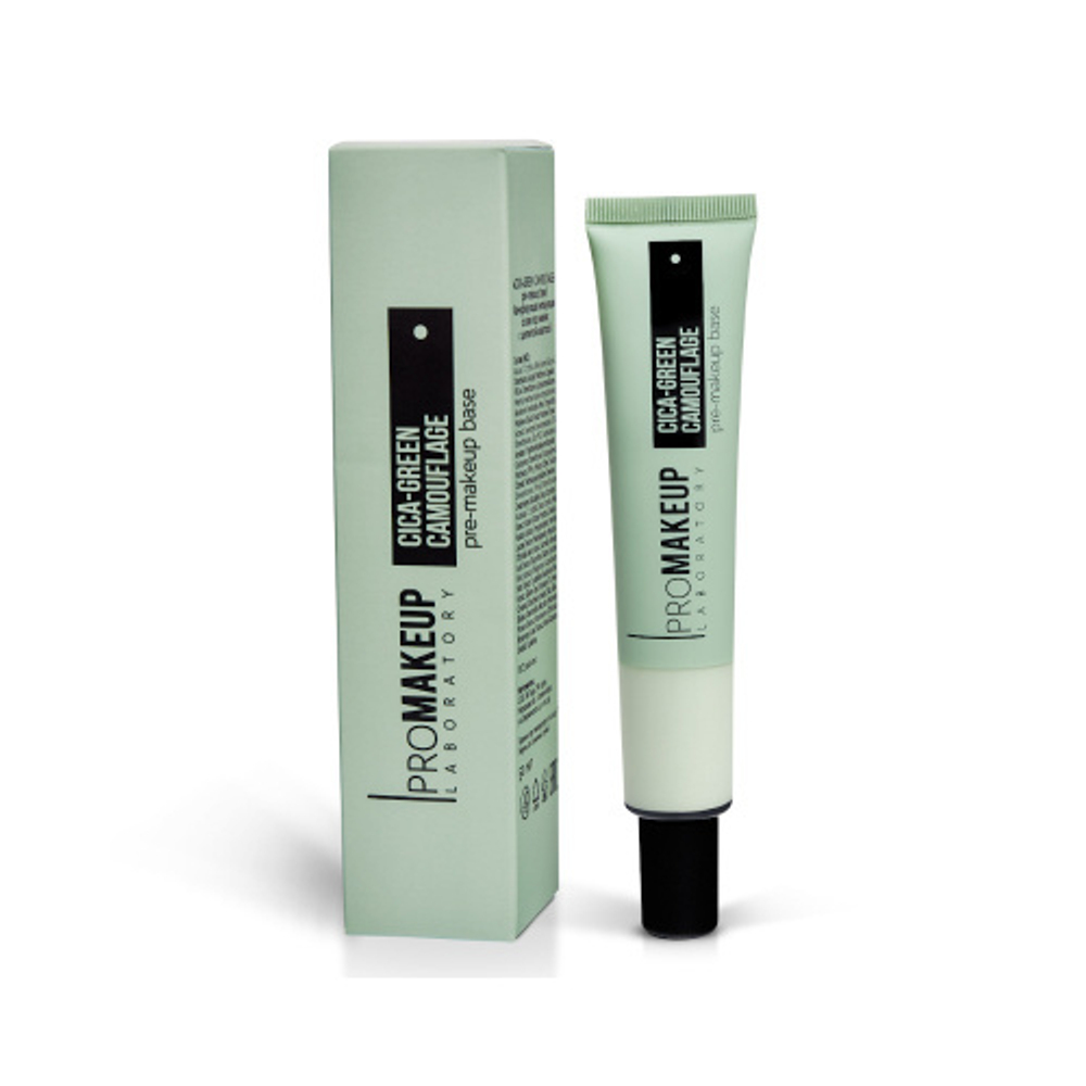 База под макияж нейтрализатор красноты PRO Makeup Cica-Green Camouflage Pre-Makeup Base 50 мл