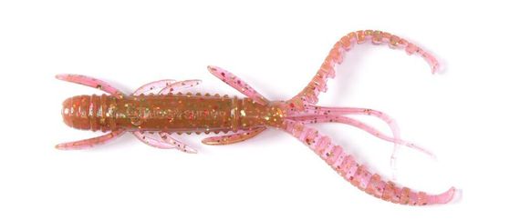 Виброхвосты съедобные LJ Pro Series HOGY SHRIMP 2,2in (5,6 см), цв. S14, 10 шт.