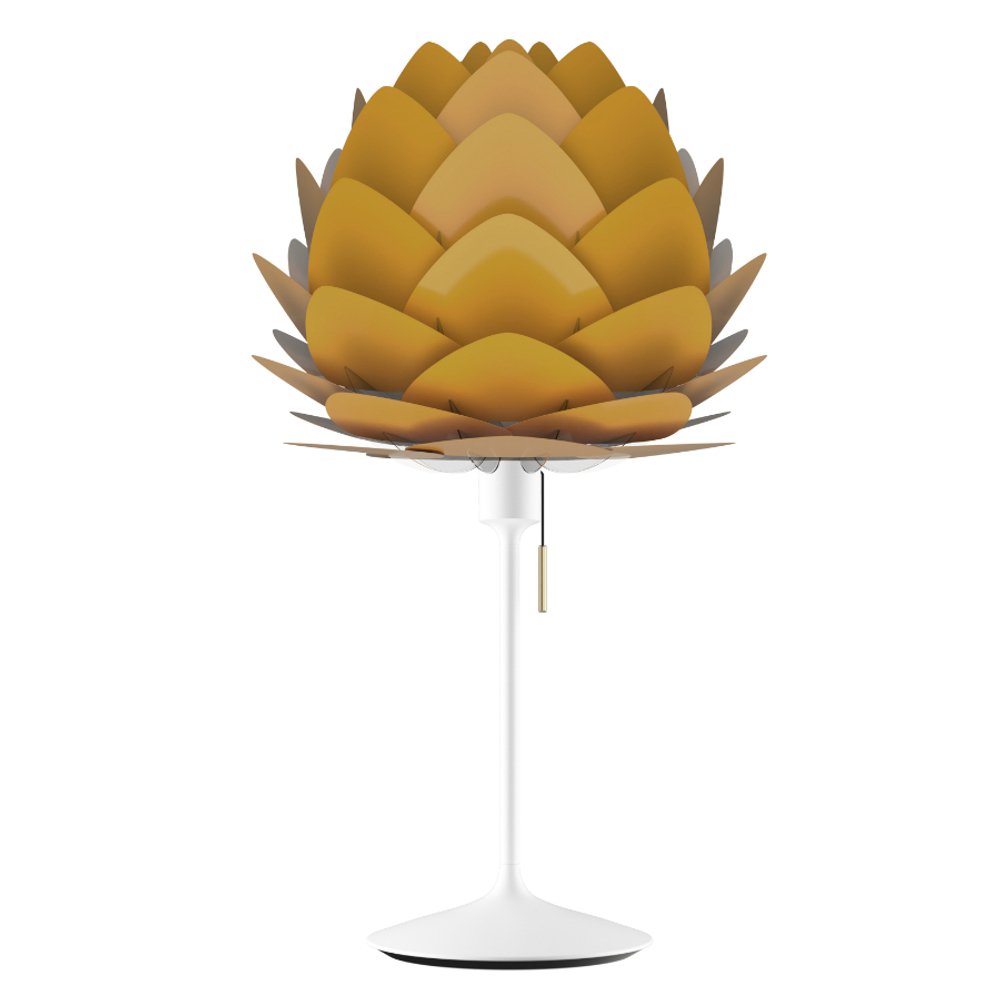 Плафон aluvia mini, желтый, d40, 30 см