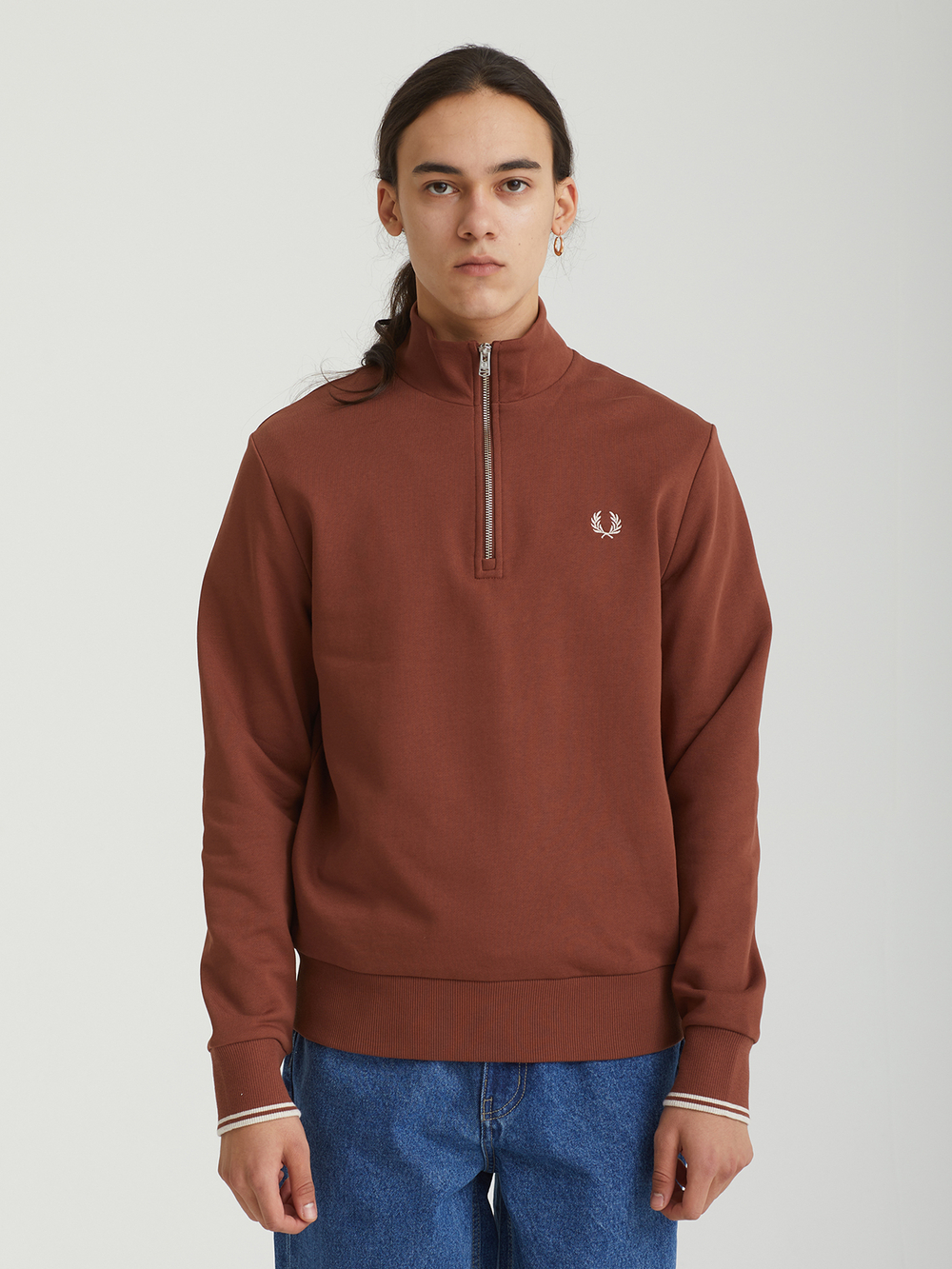Мужская Толстовка Half Zip