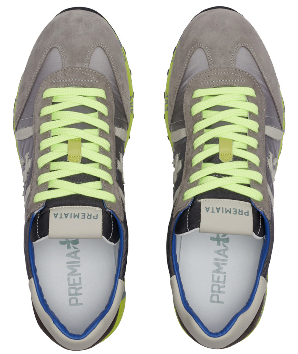 Premiata Lucy 1313E серые спортивные