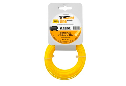 Триммерная леска круг GENERAL D=1,6 мм L=15 м