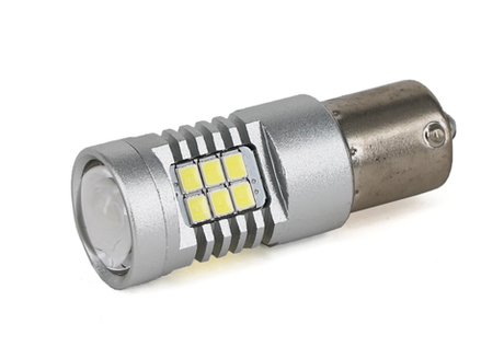 Светодиодная лампа P21W 1156-4G21-2835-21SMD(180°) (белый), 1шт