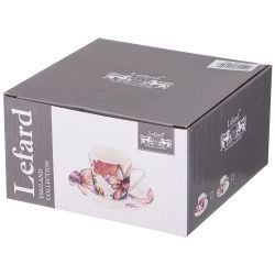 ЧАЙНАЯ ПАРА "ОРХИДЕЯ" 250 МЛ (КОР=24 ШТ) 16*16*9СМ