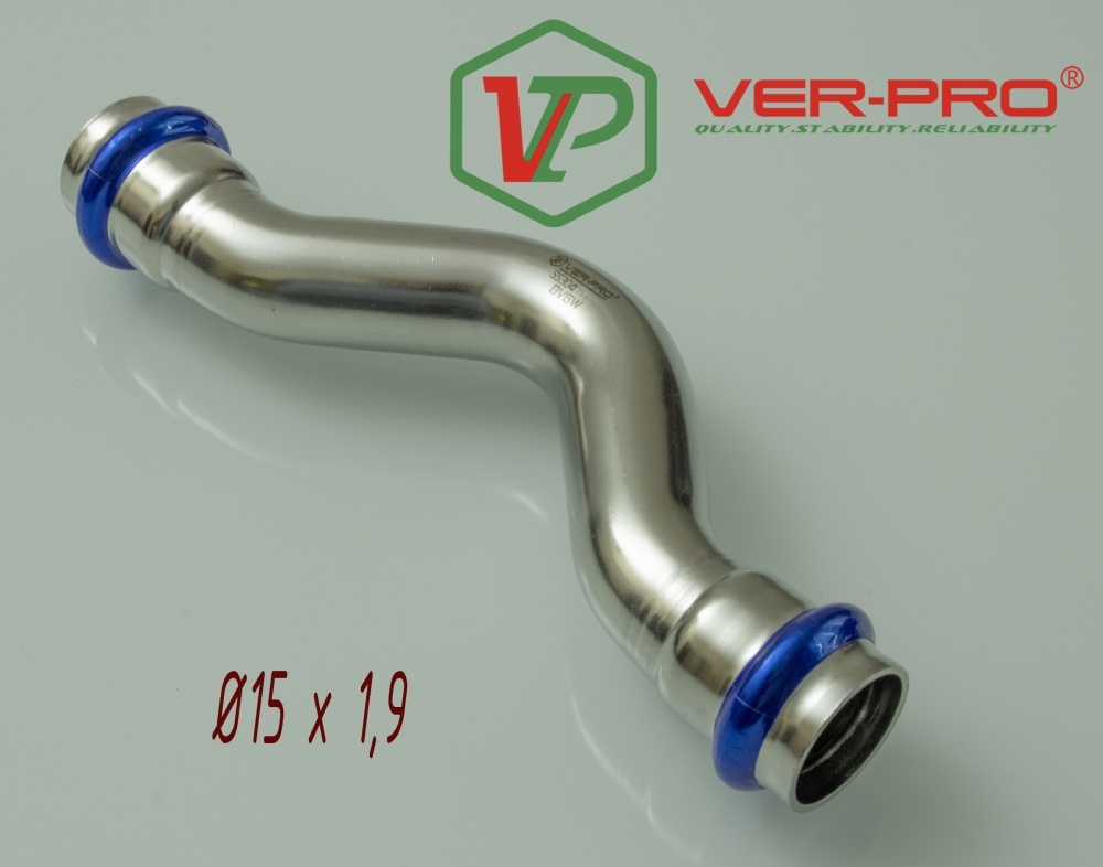 НЕРЖ Обвод 15*15 вн/вн  "VER-PRO"  (24/2шт)