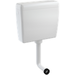 Универсальный бачок Alcaplast для унитаза ALCA UNI, Старт/Стоп, 1/2", белый (A94-1/2")