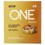 One Brands, ONE Bar, булочка с корицей, 12 батончиков по 60 г (2,12 унции)