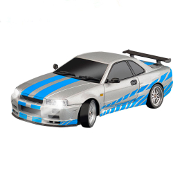 Радиоуправляемая машина для дрифта LD RC масштаб 1:18 2WD 2.4G R34 Skyline GT-R 1899 Gray