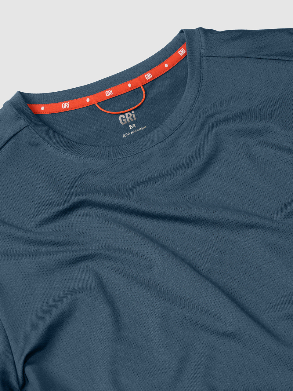 Футболка мужская GRI Лето синяя