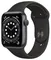 Часы Apple Watch Series 6 GPS 40mm Aluminum Case with Sport Band (Серый космос/Черный)