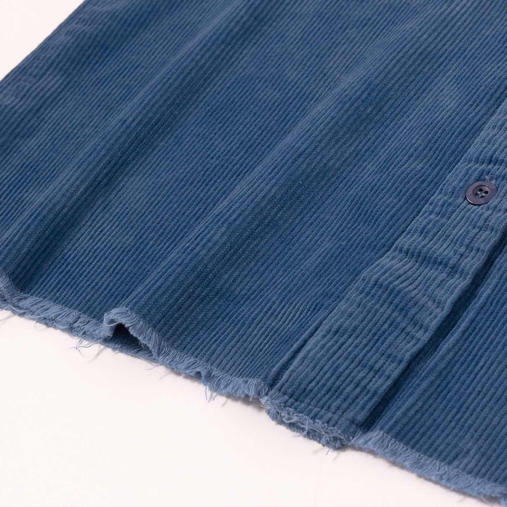 Рубашка YMKASHIX Velvet Leisure Синяя