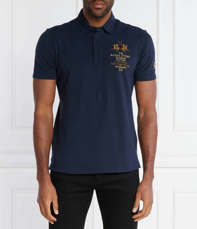 Поло La Martina - темно-синий(YMPG31 PK001)