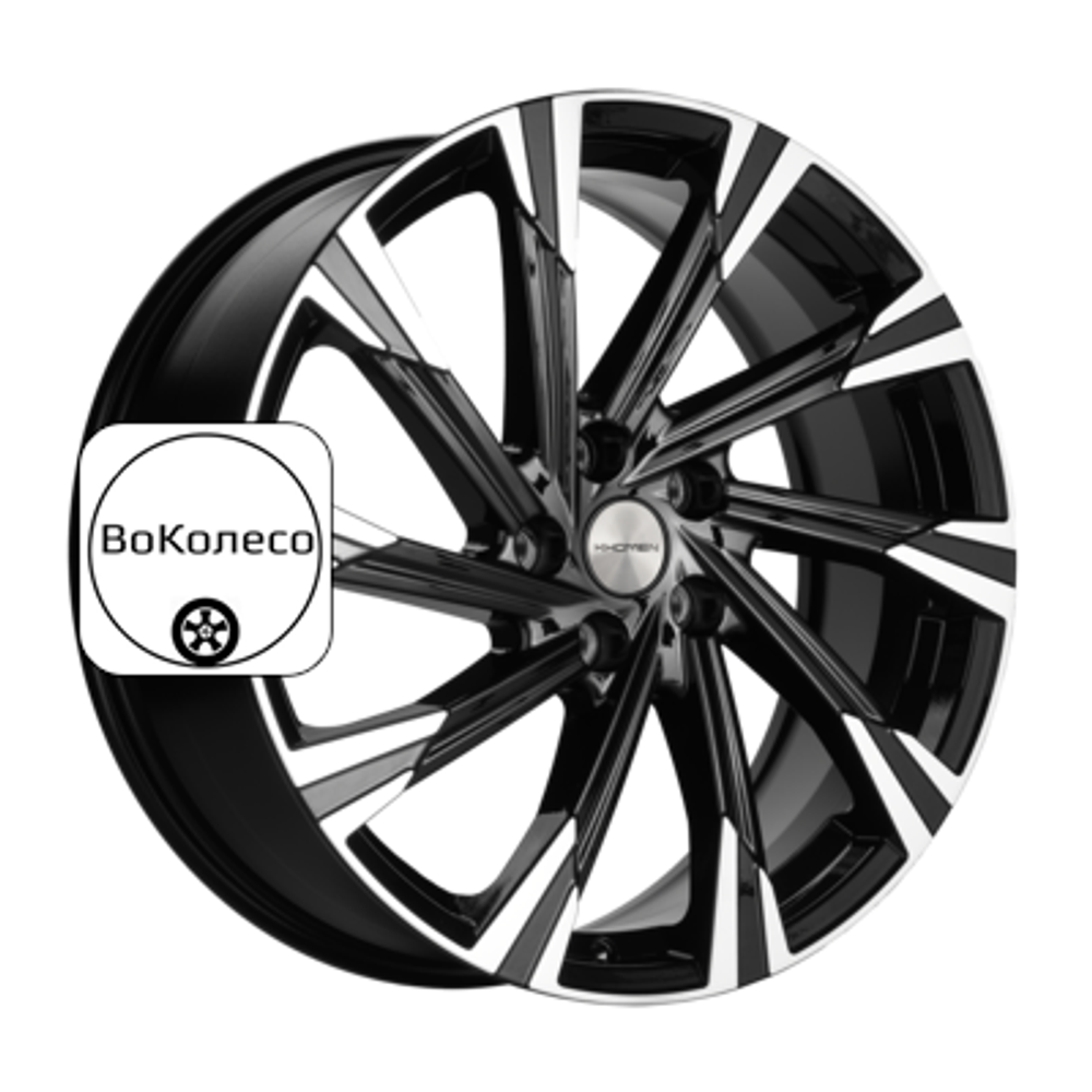 7,5x19/5x114,3 ET48 D67,1 KHW1901 (Tucson) Black-FP Khomen Wheels