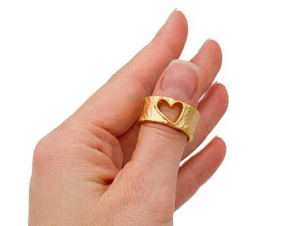 Кольцо "Сердце" 11мм, разъемное