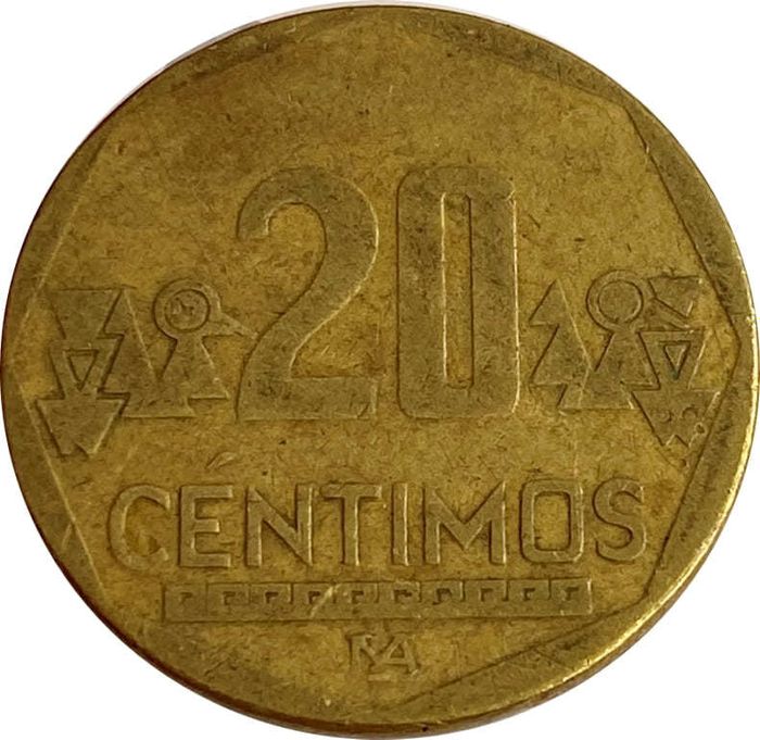 20 сентимо 2001-2020 Перу