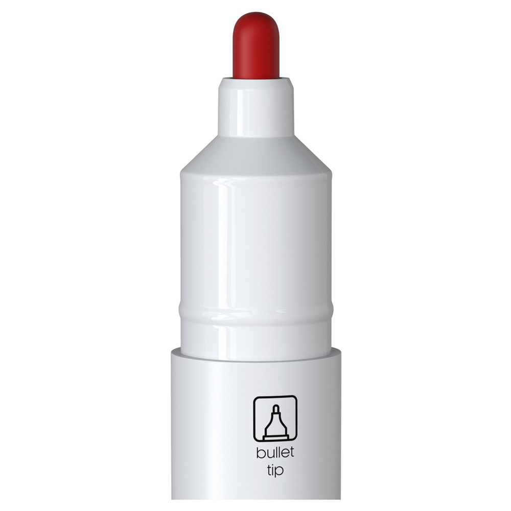 Маркер для белых досок Berlingo "Uniline WB200" красный, пулевидный, 2мм