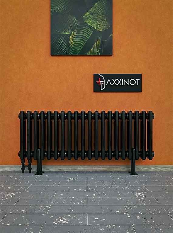 Напольный кронштейн для радиатора Axxinot Sentir - 1 ножка (2 стойки)