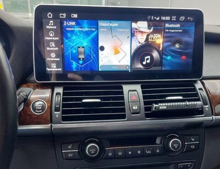 Магнитола BMW X5 (E70), X6 (E71) 2009-2014 CIC - Carmedia MKD монитор 12.3", Android 11, 6Гб+128Гб, CarPlay, 4G SIM-слот