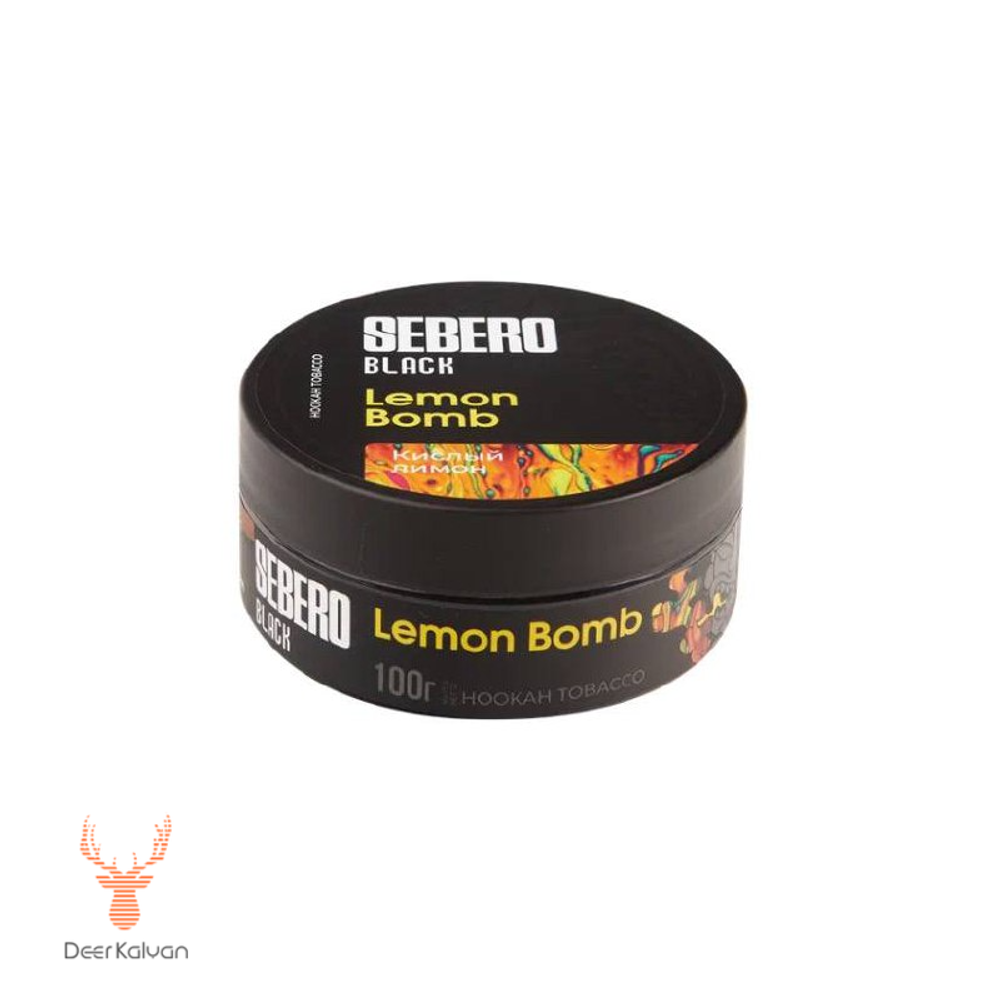 Sebero Black &quot;Lemon Bomb&quot; (Кислый Лимон) 100 гр.