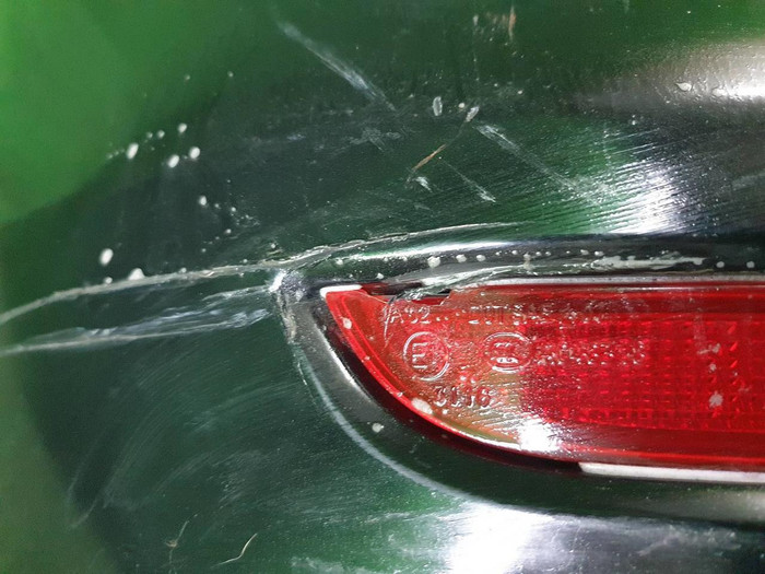 Бампер задний Mercedes M W166 (2011-2015)