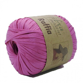 Пряжа Raffia 40г, 90м, 100% целлюлоза (цена за 1шт)
