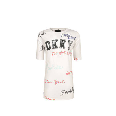 платье + подкладка DKNY Kids - белый(D32825)