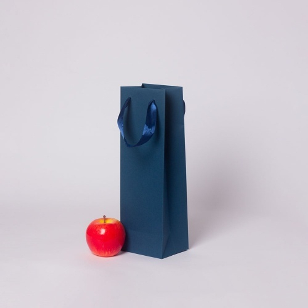 Пакет 11x34x9, тёмно-синий, лента, эфалин VIP