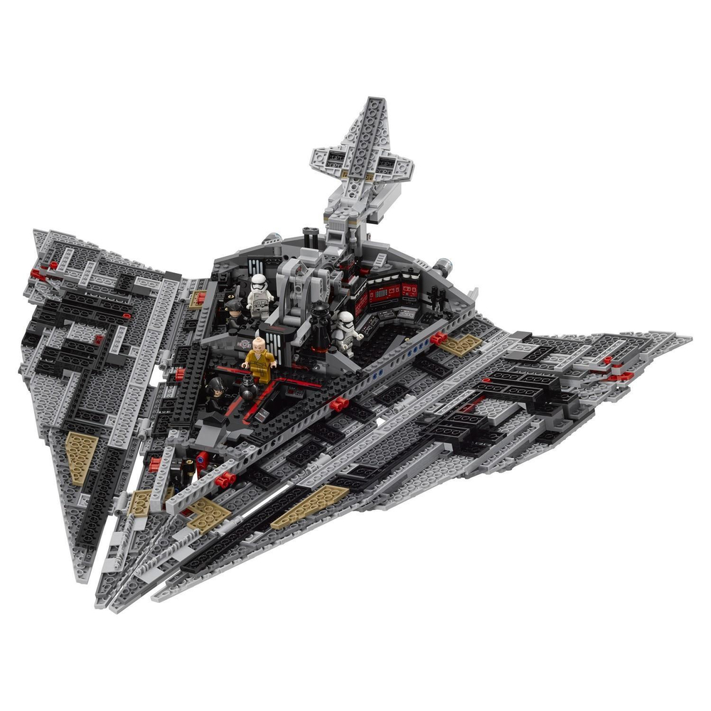 LEGO Star Wars: Звёздный разрушитель Первого Ордена 75190 — First Order Star Destroyer — Лего Звездные войны Стар Ворз