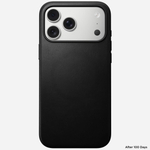 Кожаный чехол Nomad Modern Leather Case для iPhone 17 Pro Max черный